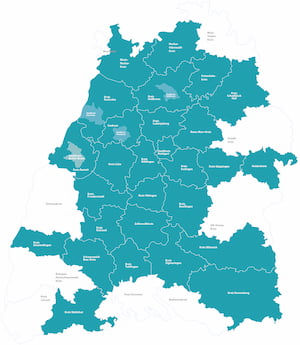 Verbreitungsgebiet Karte