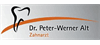 Firmenlogo: Zahnarztpraxis Dr. Peter-Werner Alt